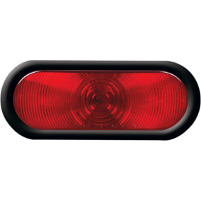 Oval Stop/Tail/Turn Light Kit - Red ST-70RK