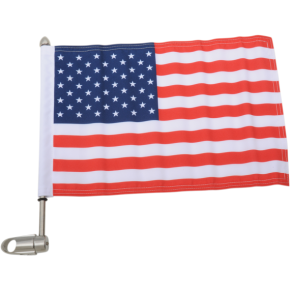 Flag Mount - Luggage Rack - 13" Pole - 10" X 15" Flag RFM-RDHB51IN15