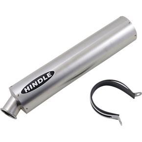 Round Muffler - Stainless Steel - 18" GPS182R