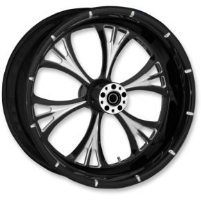 Rc Components Majestic Eclipse Rear Wheel - Single Disc/ABS - Black - 18"x5.50" - '09+ FLH 18550-9210-102E