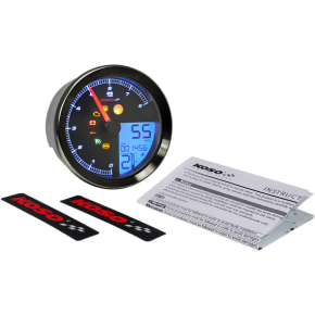 Koso North America Multi Function Speedometer/Tachometer - HD-04 - Black BA051231