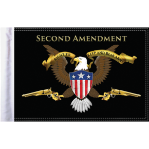 Second Amendment Flag - 10" x 15" FLG-2AMND15