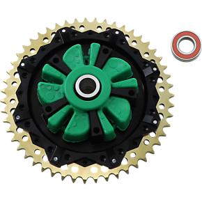 Alloy Art Cush Drive Sprocket - Black - 51 Tooth G2CC51-12