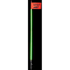 7' Light Rod Whip - Bluetooth - Black 7BBT