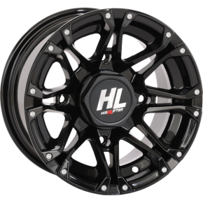 High Lifter Wheel - HL3 - Front/Rear - Gloss Black - 12x7 - 4/110 - 4+3 (+10 mm) 12HL03-1210