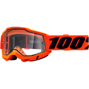 Accuri 2 Enduro Goggles - Neon Orange - Clear 50015-00004