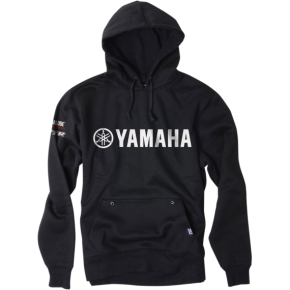 Yamaha Team Pullover Hoodie - Black - Medium 16-88232