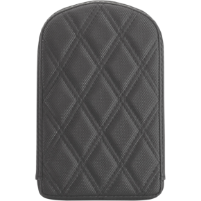 Sissy Bar Pad - Lattice Stitched - Black 0411SDC