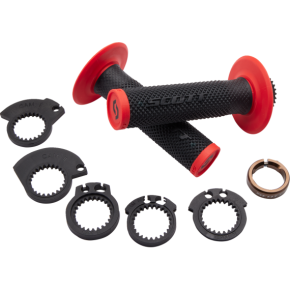 Grips - SX II - Lock-On - Black/Red 292452-1042222