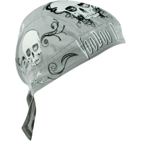 Flydanna® Head Wrap - Voodoo Child - Gray Z668