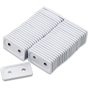 Support Plates - White - Double - 48 Pack ADG-3815-48