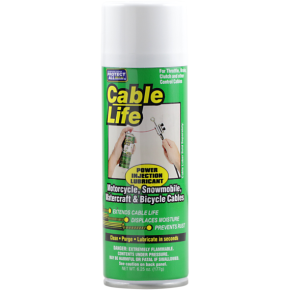 Cable Life Lubricant - 6.25 oz. net wt. - Aerosol 25006