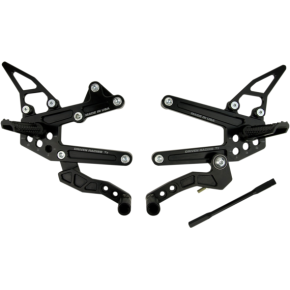 TT Rearset - ZX6R DRP-705-BK