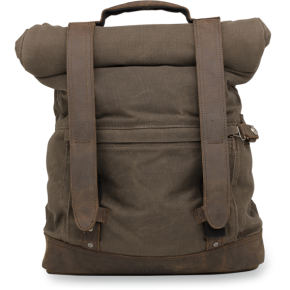 Roll Top Backpack - Dark Oak B15-1020D