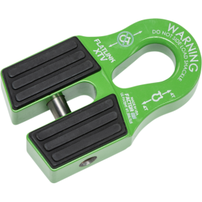 Flatlink Xtv Winch Shackle Lime Green