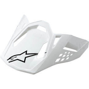 Supertech M8/M10 Visor - Gloss White 89810192180OS