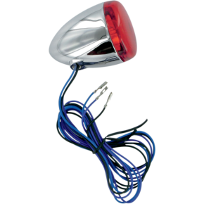 Turn Signal - Chrome/Red 8501R