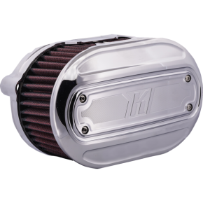 Oval Air Cleaner Kit - Chrome - M8 K29245