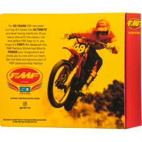 FMF Dirt Bike Replica - 1:12 Scale - Red/Black 015999