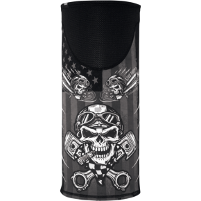 Motley Tube® Sportflex® Windproof Neck Tube - Biker Skull TW712