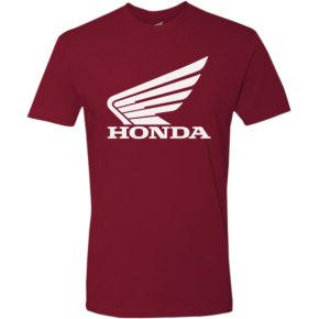 Honda Wing T-Shirt - Maroon - Small NP21S-M3018-S