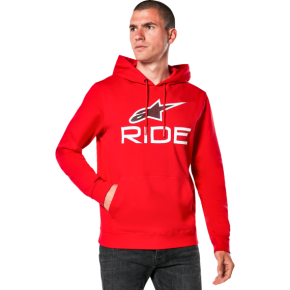 Ride 4.0 Pullover Hoodie - Red/White/Black - Medium 1214-51820-321-M