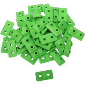 Extra Large Backer Plates - Green - Twin - 48 Pack 512-48