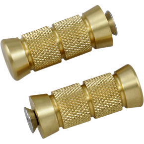 Toe Peg - Knurled - Brass PT220-KG5