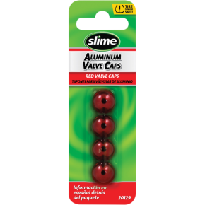 Valve Stem Caps - Red - 4 Pack 20129