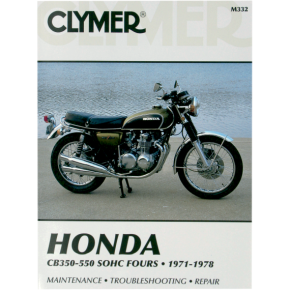 Clymer Manual - Honda 350-550 4 Cyl