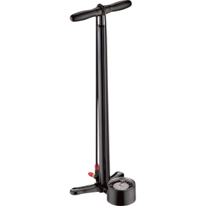 Classic Floor Pump - 3.5" - Metallic Black 1FPCFLDRV504