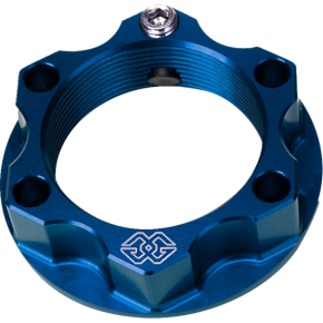 Top Yoke Nut - ACMA - Blue ACMA-28-10-BL