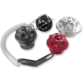 Powerstands Racing Oil Cap Kit - Black - M27 x 3.0 00-01313-22