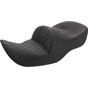 Saddlemen Seat - Roadsofa™ - Without Backrest - Full Lattice Stitch - Black H01-07-182