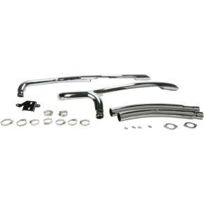 Speedster Swept Exhaust - Chrome - M90 3223