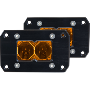 LED Light Bar - 2" Flush Mount Pair - Flood LB-6SF02122