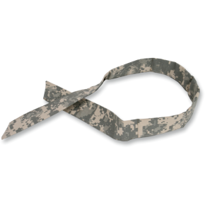 Tie-On Evaporative Cooling Camo Neckband