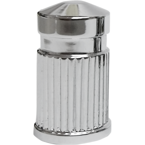 Valve Stem Cap - Round - Chrome SVC-307-CH