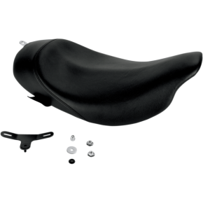 Danny Gray Buttcrack™ Solo Seat - Black - FLHR '08+ 21-403