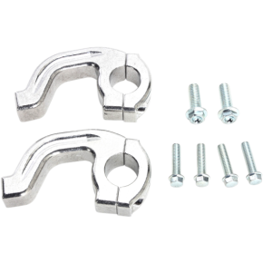 Moose Racing Silver 7/8" Contour Handguard Clamp