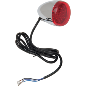 Turn Signal - LED - Chrome/Red 8500R-LED