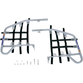 Nerf Bars - TRX450R - Silver/Black 54-2450