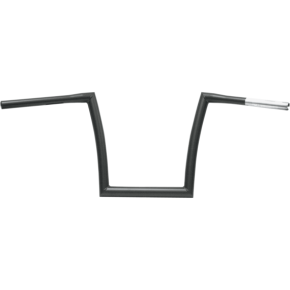 Todds Cycle Handlebar - Strip - Fat Bobber - 1-1/4" - 14" Rise - Flat Black 0601-3134