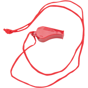 Whistle - Corded - Red A2701