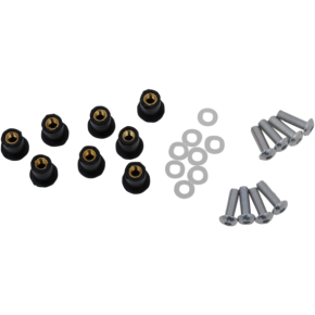 PUIG Windscreen Screw Kit - Silver