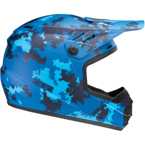 Youth Rise Helmet - Digi Camo - Blue - Small 0111-1463