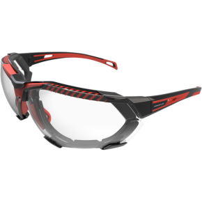 FF4 Sunglasses - Foam - Black/Red - Clear FF4-01044-041