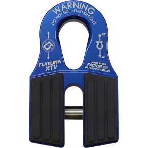 Flatlink Xtv Winch Shackle Blue