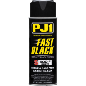 High-Temperature Paint - 12 oz - Satin Black