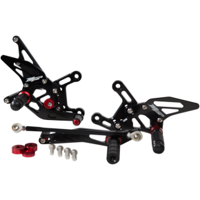 MGP Rearset - Black - Yamaha 80901-2500